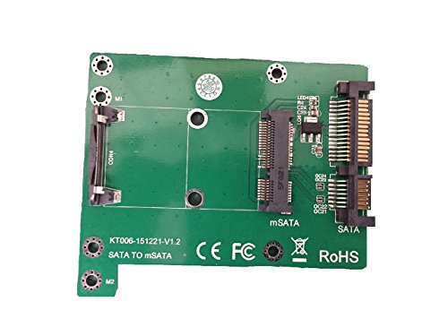 U-Reach mSATA to SATA Hard Drive Adapter, 2 Piece