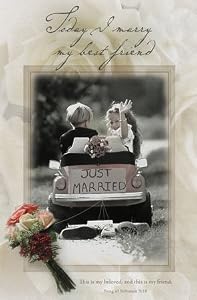 Amazon.com: Today I marry my best friend (u6222) Wedding ...