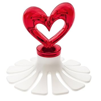 Koziol 3646536 Tortenteiler, Kunststoff, rot / weiß, 79 x 79 x 70 cm