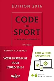 Code du sport 2016