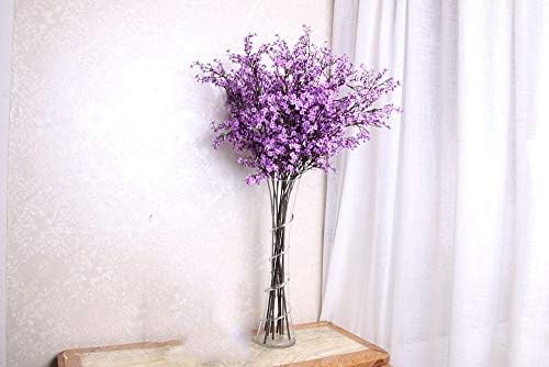 Lxdoo Interior decoration starry skynatural starrydried flowers-Light purple