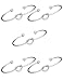 High Polish, Bridesmaid Gift Love Knot Bracelet Tie the Knot Cuff Open Bangle Adjustable Stretch Bracelet For Women Set of 5