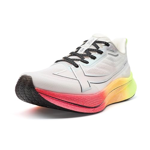 XTEP Professional 2000 km men's running shoes for exam training, high cushioning, strong recoil capacity, non-slip and durable sports shoes, ideal for long distance runs from 10 km