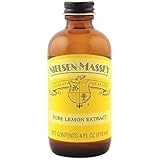 Nielsen-Massey Pure Lemon Extract for Baking and Cooking, 4 Ounce Bottle with Gift Box