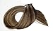 TheFashionWay Brazilian Human Hair Extensions 20Pcs/Pack 16-24 inches Tape in Silky Straight Weft Remy Virgin Hair