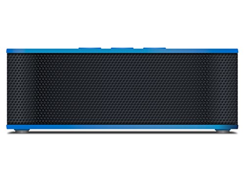 Urge Basics SoundBrick Plus NFC Ultra Portable Wireless Stereo Bluetooth Speakers with Built-In Microphone; Compatible with iPhone, Samsung, Smartphones, iPad, Surface Tablets and Mp3 Players Blue