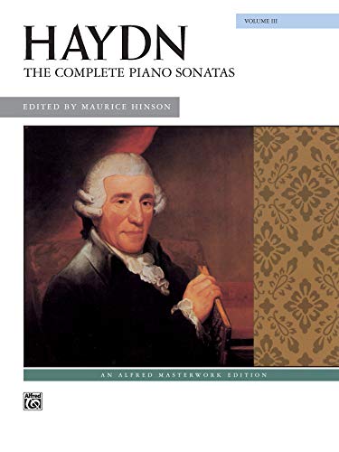 The Complete Piano Sonatas, Vol 3 (Alfred Masterwork Edition) by