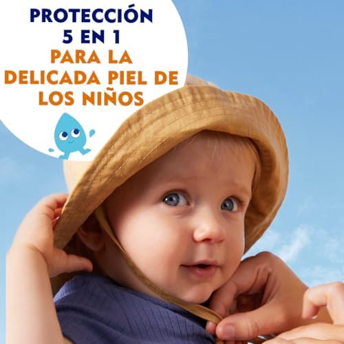 SUN Babies & Kids Sensitive Roll-on FP 50+ (1 x 50 ml), crema solar para niños extra resistente al agua, crema solar para bebés y niños, protector solar roll-on para piel sensible