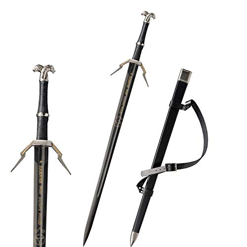 Yongli Sword The Witcher 3: Wild Hunt Geralt of Rivia Ciri Cosplay Replica Sword Game Stainless Steel