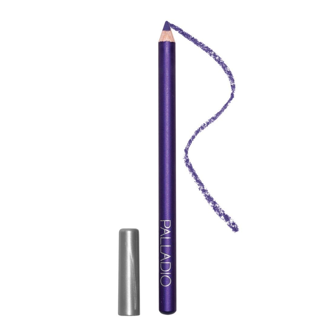 Palladio Wooden Eyeliner Pencil, Thin Pencil Shape, Easy Application, Firm yet Smooth Formula, Perfectly Outlined Eyes, Contour and Line, Long Lasting, Rich Pigment (Electric Purple) — image 1