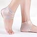 (Pack of 1 Pair 2 PCS) LOTGO Heel Protectors ,Gel Heel Protector Glove Cushion Cups for Heel Pain Which Provides an Immediate Pain and Pressure Relief, Cushioning Protection