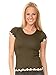 Kavio! Junior Lettuce Edge Short Sleeve Top