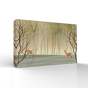 Quiet Romantic Forest Home Artwork for Living Room Bedroom