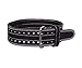 Power lifting Belt Suede Leather Double Prong Power Belt Bodybuilding belt - 4 Inches Wide, 10 MM thick - Weightlifting Belt Maximum Support & Protection- Optimal for Powerlifting 1 YEAR WARRANTY!!!!