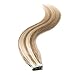 Hairro 18 Inch 50g Tape in Hair Extensions Highlight Human Hair Long Straight Hair Seamless Skin Weft Invisible Double Sided Tape 20pc/pack +10 Free Tape Bonds Golden Brown Mix Bleach Blonde