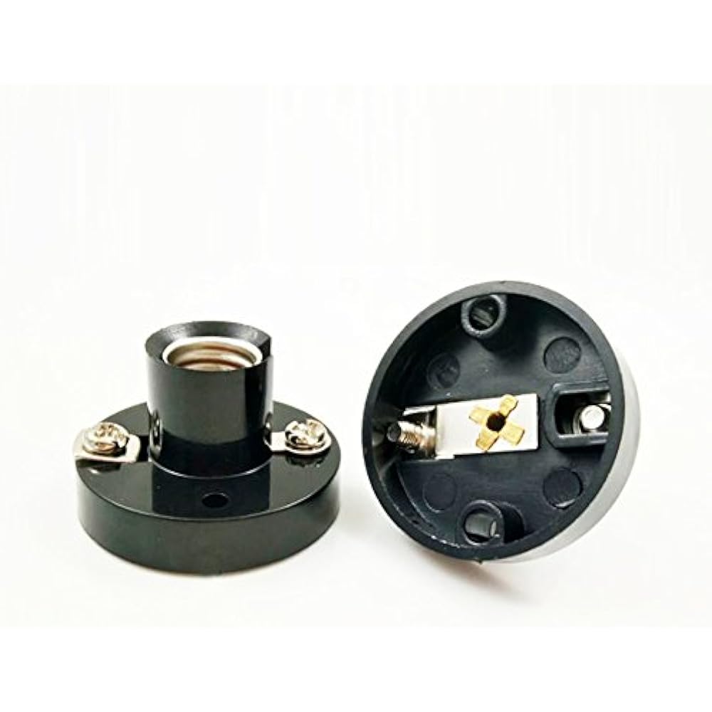 E10 Lamp Socket Holder Screw Base, (Pack Of 10) eBay