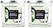 Aromascape 3-Wick Scented Jar Candle, Jasmine & Gardenia (2-Pack)