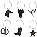 Rivers Edge Products 6 Pc. West Wine Charms