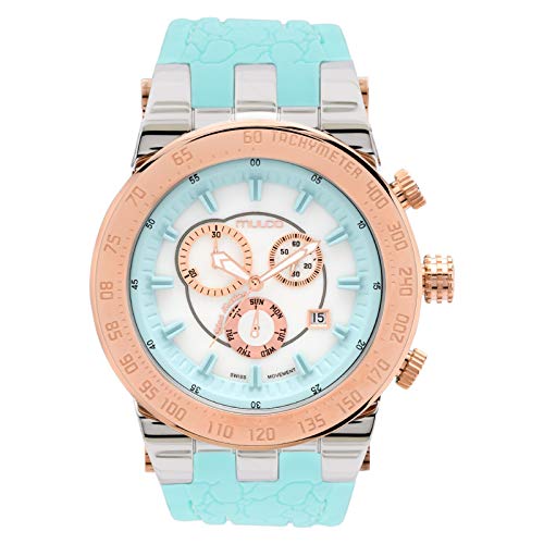 Mulco-Blue-Marine-Trio-Swiss-Chronograph-Movement-Watch-Premium-Sundial-Display-with-Accents-100-Silicone-Watch-Band-Water-Resistant-MW5-93503-093