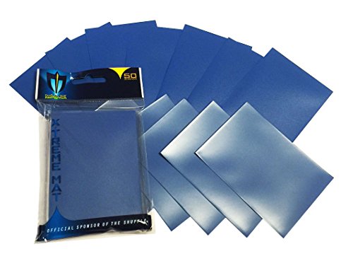 500 Premium Blue Double Matte Deck Protector Sleeves for Gaming Cards like Magic The Gathering MTG, Pokemon, YU-GI-OH!, & More X-TREME by Max Pro