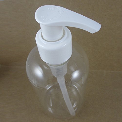 4 Liquid Soap Dispenser Pump Lotion Refillable Empty Bottle Plastic Jar 8 oz !