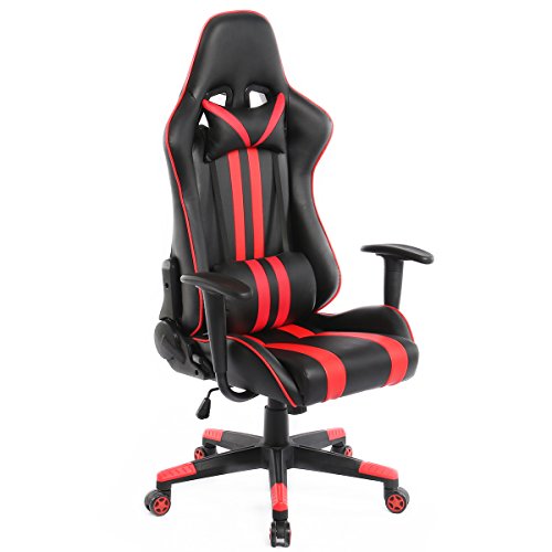 PC Racing Gaming Chair 500lbs Capacity, Julyfox Computer Video Game