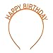 Candygirl 6pcs Birthday Headbands Happy Birthday Girl Tiara Birthday Crown Party Supplies for Kids and Adults