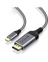 USB C a Displayport Cable, qgeem 4 K a 60 Hz tipo C a Displayport Cable