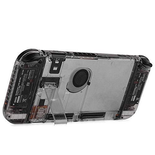 [Update Version] NS Joycon Handheld Controller Housing DIY Replacement Shell Case for Nintendo Switch Joy-Con (L/R) Without Electronics (Set-Smoke Black) - Thumbnail 3