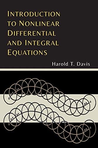 Differential Equations: Linear, Nonlinear, Ordinary, Partial: King