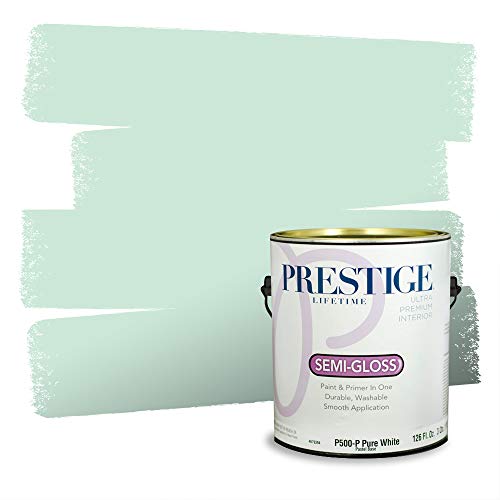 PRESTIGE Paints Interior Paint and Primer In One, 1-Gallon, Semi-Gloss, Compara…