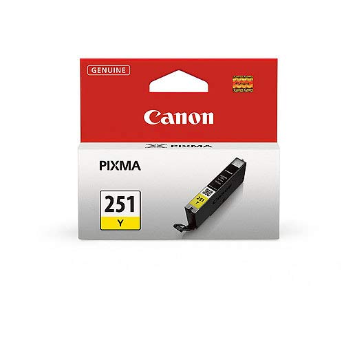 Canon CLI-251 Yellow Ink Tank - Image 2