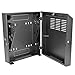 Tripp Lite 4U Vertical Wall Mount Rack Enclosure Cabinet, Low Profile, Switch-Depth, 20