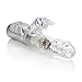 CalExotics Waterproof Jack Rabbit – Rabbit Vibrator With Rotating Shaft – Vibe Sex Toys for Couples – Adult Clitoral & G Spot Massager – Clear
