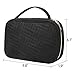 MoMA Travel Jewelry Organizer - 9.8”L x 6.1”W x 1.9”H Jewelry Case - Jewelry Storage Box for Necklace, Earrings, Rings, Bracelets - Women Quilted Jewelry Box Organizer - Girl Portable Jewelry Case