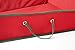 Honey-Can-Do SFT-01598 Wrapping Paper and Bow Storage Organizer, Holiday Red,Large