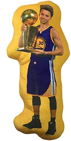 Stephen Curry Golden State Warriors 14" Exclusive NBA Champ Pillow