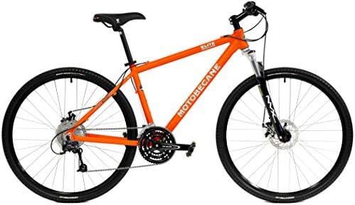 Motobecane 2019 Elite Adventure Aluminum 27 Speed Front Suspension Hybrid Bicycle