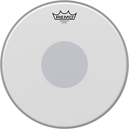 Remo Emperor X Coated Snare Drumhead - Bottom Black Dot, 13