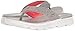 Skechers Performance Women's On The Go 400 Vivacity Flip Flop, Gray/Pink, 9 M US