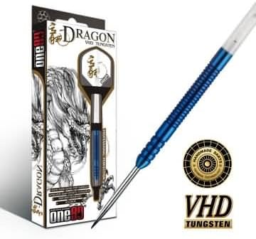 20g ONE80 DRAGON ICE TUNGSTEN DARTS SET BLUE