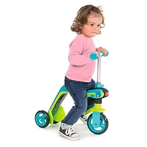 Patinete reversible 2en1  azul (Smoby 750605)
