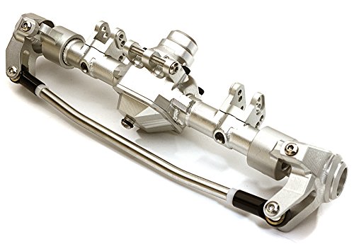Integy RC Model Hop-ups C27152HARD Billet Machined Complete Front Axle Housing Assembly for Axial 1/10 SCX10 II