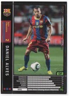 Amazon Wccf 10 11 Fcバルセロナ 黒 276 ダニエウ アウベス トレカ 通販