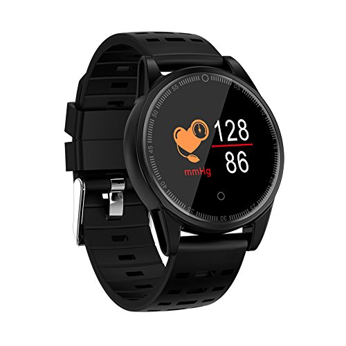 Waterproof Watch for Boys, Smart Watch Heart Rate Pedometer Outdooor R13S Bracelet Watch Multiple Fitness Modes Exercise Anti-Lost Alert (Black)