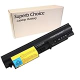Superb Choice New Laptop Replacement Battery for IBM ThinkPad R61 T61 R61i T60 R60 (14-Inch Wide) Replacement for 42T5225 42T5227 42T5228 42T5262 42T5264 42T5229 41U3196 41U3198, 4 Cells