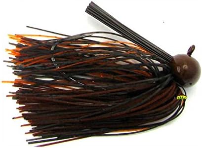 Pepper Custom Baits Pro Series Jig, 3/8-Ounce, Summer Craw