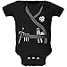 Halloween Ninja Assassin Costume Black Soft Baby One Piece