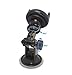 TechMatte MagGrip Magnetic Car Phone Mount - Dashboard/Windshield Mounted Universal Car Phone Holder w/Bonus Magnetic Device Clamp (Black)