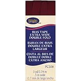 Wrights 117-206-2303 Double Fold Bias Tape, 1/2 by 3-Yard, Ox Blood